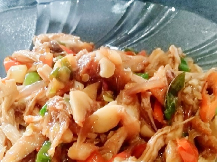 Resep Ayam Suwir Pedas Manis Anti Gagal