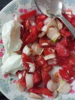 عکسی از دستور سالاد خوشمزه عالی با وسیله کم