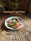 Tumis Bayam Jejari Ketam