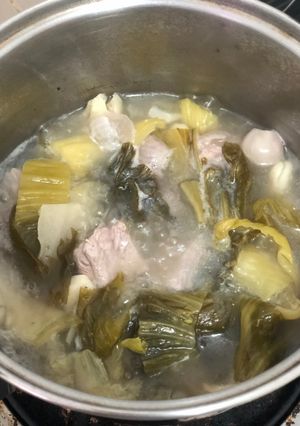 รูปของ ซี่โครงหมูตุ๋นผักกาดดอง