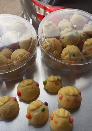 Foto resep German cookies Shaun the sheep
