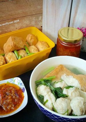 Foto resep #7 Tahu bakso ayam