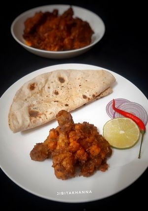 A picture of Lahori Chicken Chole.