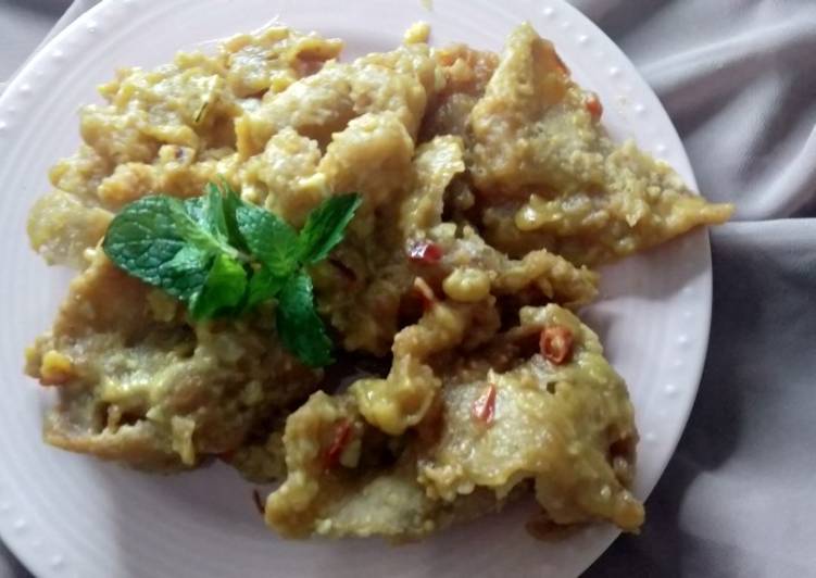 Resep Kulit ayam salted egg, Bisa Manjain Lidah