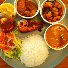 A picture of Pumpkin,dal curry…(in malayalam pulincurry).