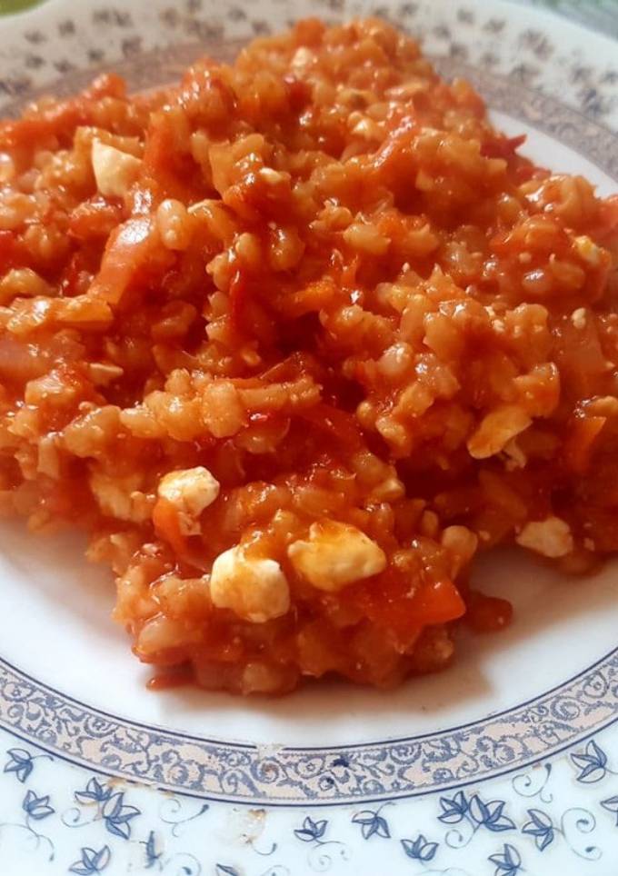 Орзотто з овочами