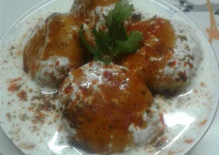 Easiest Way to Prepare Any-night-of-the-week Dahi bhalle