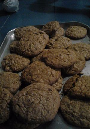 Una foto de Galletas con chispas de chocolate