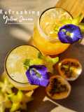 Refresing Yellow Juice