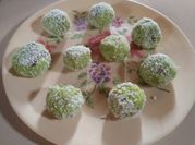 A picture of paan and gulkand mithai