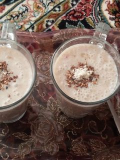 عکسی از دستور شیر معجون خرمایی