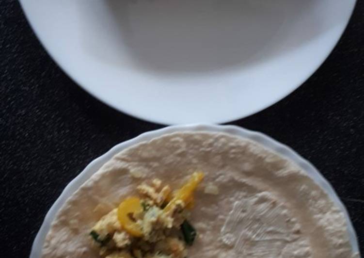 Easiest Way to Prepare Homemade Egg Burrito