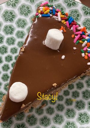 A picture of Nutella Cheesecake.