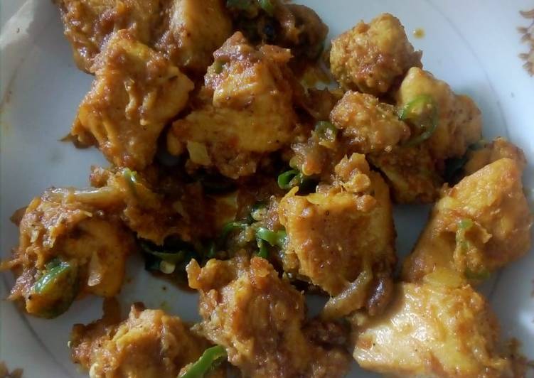 Simple Way to Prepare Favorite Chicken Boneless Handi