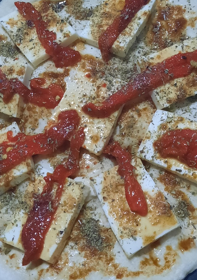 Una foto de Pizza sencilla (4) con amigos