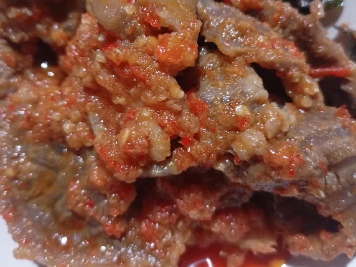 Langkah Gampang Menyiapkan Resep Oseng mercon daging sapi Anti Ribet, Bikin Ngiler