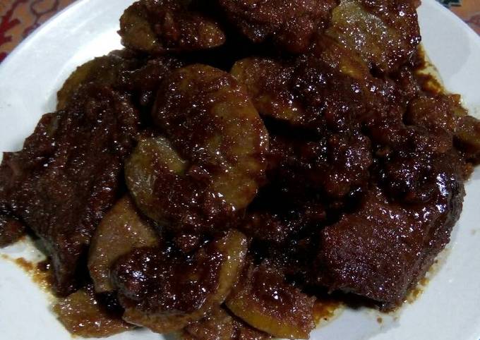 Semur Daging & Jengkol