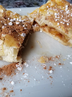 Una foto de Strudel de manzana