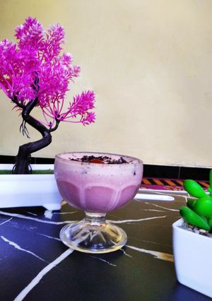 Foto resep Milkshake strawberry