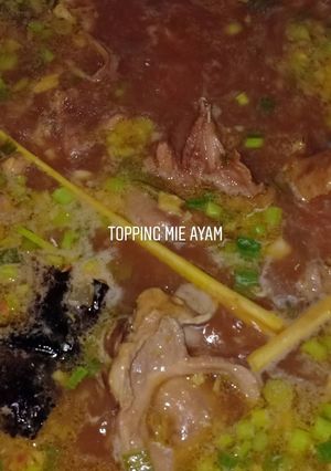 Foto resep Topping mie ayam kampung