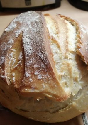 Kovászos fehér kenyér recept fotója