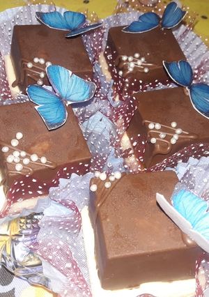 صورة لوصفة مكعبات الشكولاطة