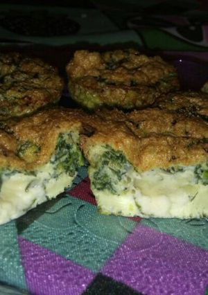 Una foto de Soufflé de espinaca