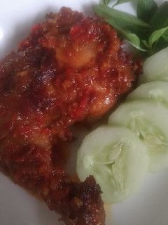 Foto resep Ayam panggang bumbu rujak