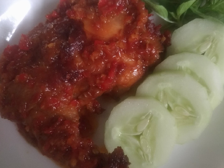 Cara Membuat Ayam panggang bumbu rujak Bunda Pasti Bisa