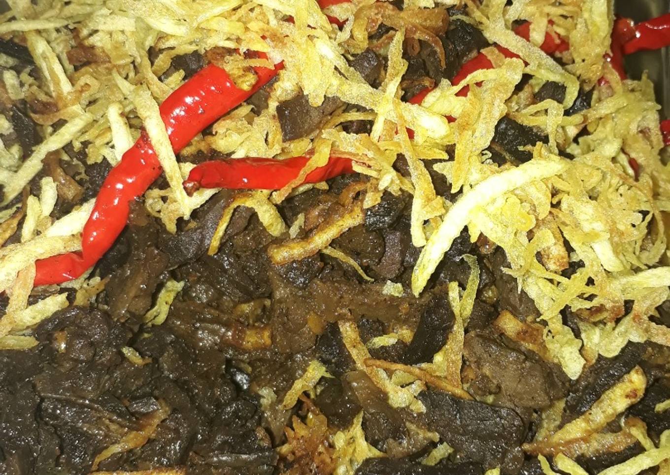 Sambal Goreng Paru Kentang (Hati Gabah) NO GAGAL!!!