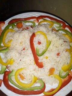 A picture of Vegetable rice.