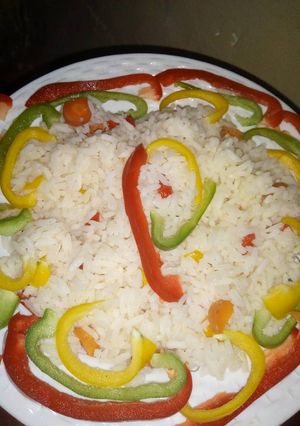 A picture of Vegetable rice.
