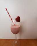 🍓Εύκολο Milkshake Φράουλα 🍓