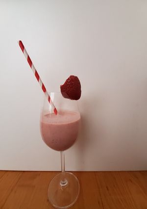 Φωτογραφία της συνταγής 🍓Εύκολο Milkshake Φράουλα 🍓