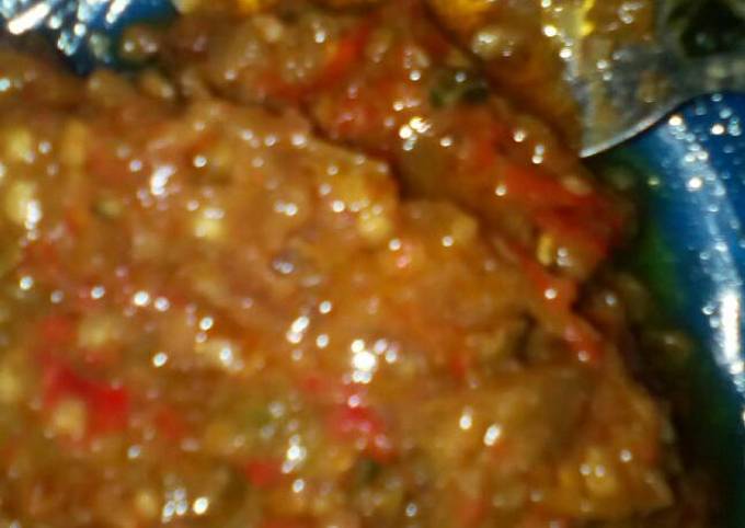 Sambel terasi aduhai