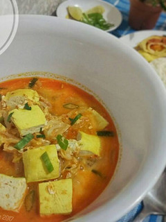 Foto resep Sundubu Jjigae (Sup Tahu Pedas Korea)#pr_asianfood