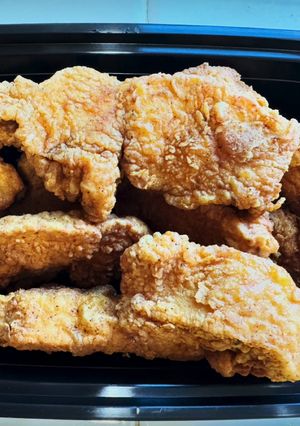 A picture of Copycat Raising Canes Chicken Tender.