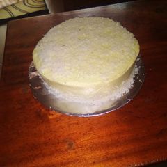 A picture of Lemon coconut cake.