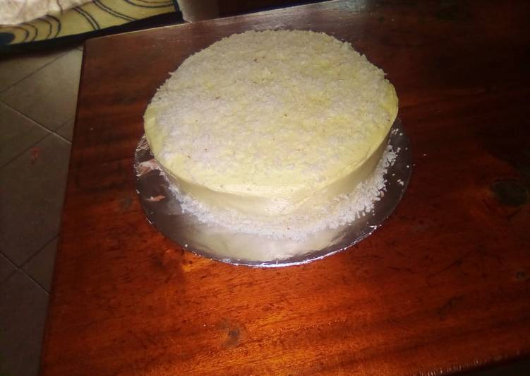 Lemon coconut cake