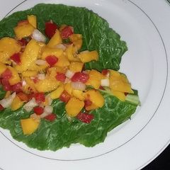 A picture of Mango salad.