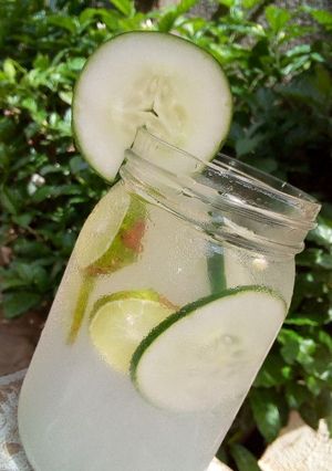 A picture of Virgin mojito.