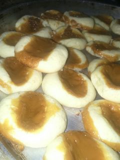 Una foto de Pepas de dulce de leche
