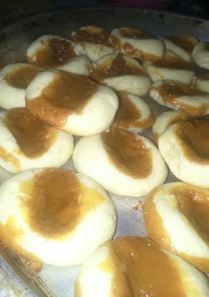 Una foto de Pepas de dulce de leche