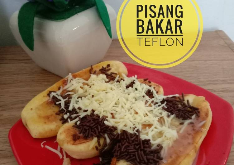 Pisang bakar teflon kilat