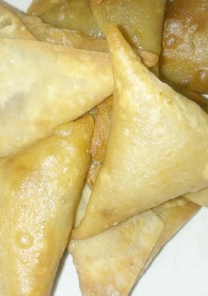 A picture of My best Samosa recipe.