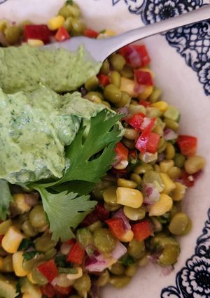Una foto de Ensalada de arvejas partidas