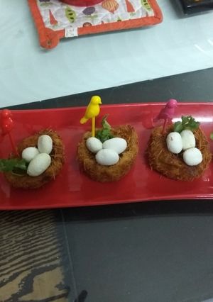 A picture of Peri Peri Flavour Bird Nest.
