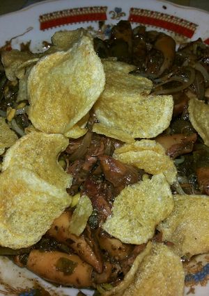 Foto resep Tumis sotong cabe ijo