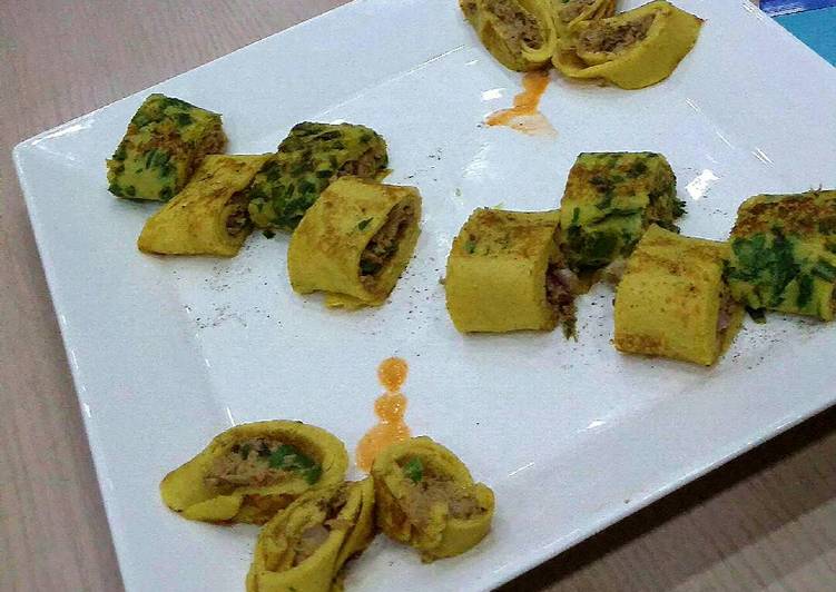 Recipe of Homemade Tuna stuffed crépes