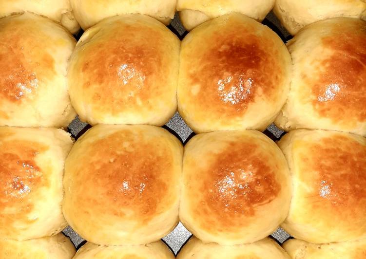 Easiest Way to Make Super Quick Homemade Milk small buns😊